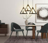 Lampadario Lampada Sospensione Piramide 30cm Design Moderno Paralume Nero Casa, arredamento e bricolage > Illuminazione da interno > Lampadari Trade Shop italia - Napoli, Commerciovirtuoso.it