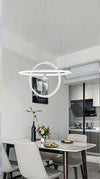 Lampadario Led 70w Lampada 2 Anelli Cristallo Luce 6500k 3000k 4000k Moderno A52 Casa, arredamento e bricolage > Illuminazione da interno > Lampadari Trade Shop italia - Napoli, Commerciovirtuoso.it
