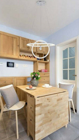 Lampadario Led 70w Lampada 2 Anelli Cristallo Luce 6500k 3000k 4000k Moderno A52 Casa, arredamento e bricolage > Illuminazione da interno > Lampadari Trade Shop italia - Napoli, Commerciovirtuoso.it