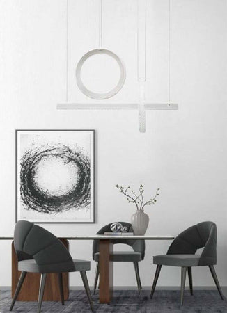 Lampadario Led 80 W A Sospensione Luce Fredda Naturale Effetto Cristallo Lp-23b Casa, arredamento e bricolage > Illuminazione da interno > Lampadari Trade Shop italia - Napoli, Commerciovirtuoso.it