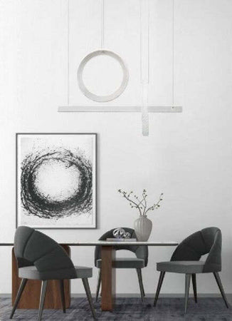 Lampadario Led 80 W A Sospensione Luce Fredda Naturale Effetto Cristallo Lp-23b Illuminazione/Illuminazione per interni/Lampadari lampade a sospensione e plafoniere/Lampadari Trade Shop italia - Napoli, Commerciovirtuoso.it