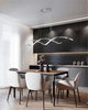 Lampadario-Led-A-Onda-Twist-28-Watt-Luce-Bianca-Color-Argento-Cromato-B56af-Universo