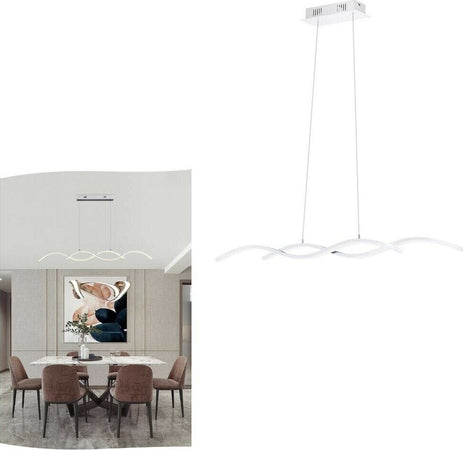 Lampadario-Led-A-Sospensione-25-W-Luce-Naturale-4000k-Lampada-Twist-Universo