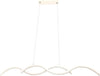 Lampadario-Led-A-Sospensione-25-Watt-Luce-Calda-3000k-Lampada-Twist-A43bc-Universo