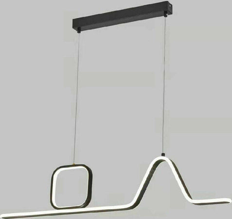 Lampadario Led A Sospensione Soffitto 46 Watt Moderno Nero Luce 6500k 4000k B57 Casa, arredamento e bricolage > Illuminazione da interno > Lampadari Trade Shop italia - Napoli, Commerciovirtuoso.it