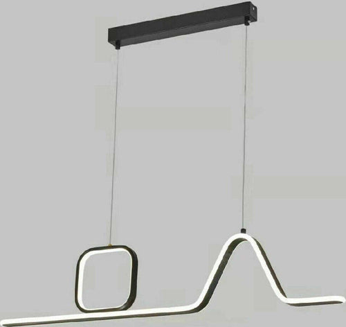 Lampadario Led A Sospensione Soffitto 46 Watt Moderno Nero Luce 6500k 4000k B57 Casa, arredamento e bricolage > Illuminazione da interno > Lampadari Trade Shop italia - Napoli, Commerciovirtuoso.it