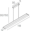Lampadario-led-dimmerabile-Top-Light-Double-Track-1179S-lampada-sospensione-modulo-led-moderna