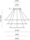 Lampadario-led-Gea-Luce-ERIKA-S3-B-7100Lm-alluminio-sospensione-moderna