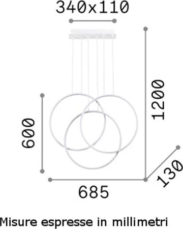 Lampadario-led-Ideal-Lux-FRAME-S-269337-269351-LED-sospensione-moderna
