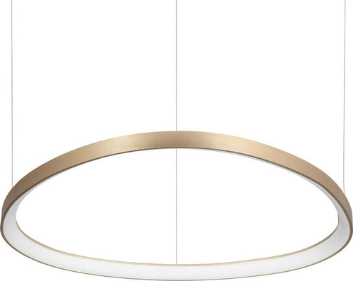 Lampadario-led-Ideal-Lux-GEMINI-269849-ottone-lampada-soffitto-anello-metallo