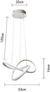 Lampadario Led Intreccio Moderno A Sospensione 45w Luce 6500k 3000k 4000k Lp-31b Illuminazione/Illuminazione per interni/Lampadari lampade a sospensione e plafoniere/Lampadari Trade Shop italia - Napoli, Commerciovirtuoso.it