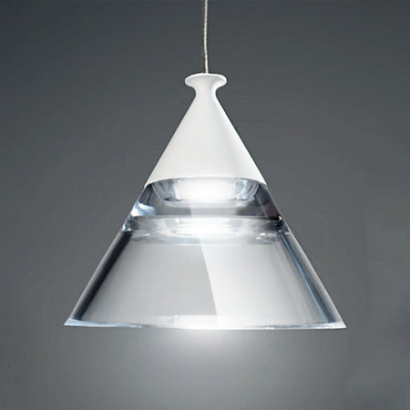 Lampadario-led-Promoingross-CONY-S1-BIANCO-536LM-lampada-soffitto-cono