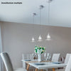 Lampadario-led-Promoingross-CONY-S1-BIANCO-536LM-lampada-soffitto-cono