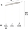 Lampadario-led-Promoingross-CONY-S3TR-1606LM-BIANCO-lampada-soffitto-moderna-cono