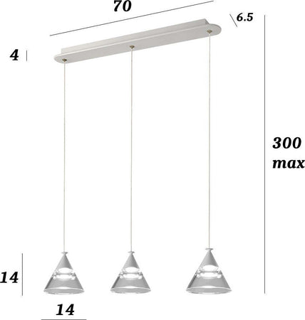 Lampadario-led-Promoingross-CONY-S3TR-1606LM-BIANCO-lampada-soffitto-moderna-cono