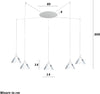 Lampadario-led-Promoingross-CONY-S5A-WH-2677LM-BIANCO-lampada-soffitto-moderna-cono