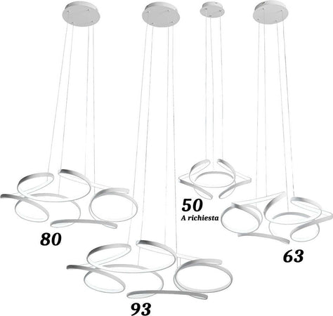 Lampadario-led-Promoingross-FLOWER-S80-LED-CCT-3591LM-dimmerabile-dinamica-telecomando