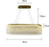 Lampadario Led Soffitto Sospensione Contemporaneo Cristalli Ovale Dorato Lp-29 Casa, arredamento e bricolage > Illuminazione da interno > Lampadari Trade Shop italia - Napoli, Commerciovirtuoso.it