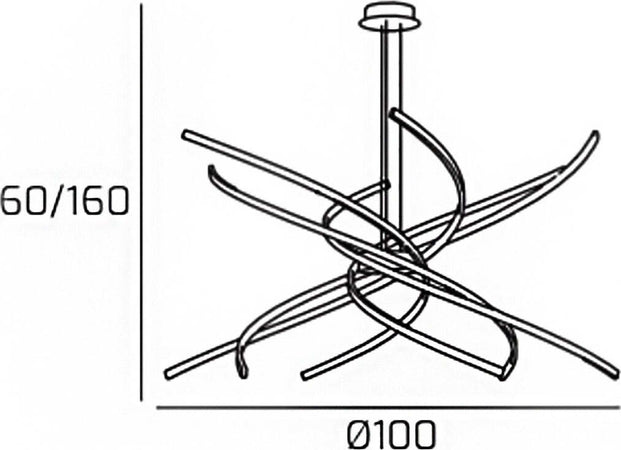Lampadario-led-Top-Light-TORNADO-1163-S100-LED-220V-6874LM-4000°K-sospensione-ultramoderna