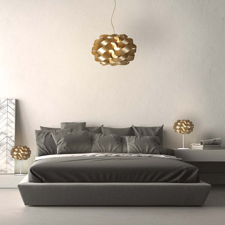 Lampadario-Linea-Zero-CLOUD-S60-E27-LED-oro-polilux-lampada-soffitto-ultramoderna