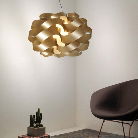 Lampadario-Linea-Zero-CLOUD-S60-E27-LED-oro-polilux-lampada-soffitto-ultramoderna