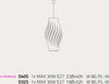 Lampadario-Linea-Zero-HELIOS-D32S-E27-LED-polilux-sospensione-ignifugo-moderno-colorato