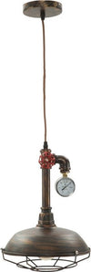 Lampadario Manhattan Round Cm 26X36 Illuminazione/Illuminazione per interni/Lampadari lampade a sospensione e plafoniere/Lampadari Led Mall Home - Napoli, Commerciovirtuoso.it