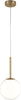 Lampadario-Minimal-Basic-Form-Medio-In-Metallo-Oro-1-Luce-E-Diffusore-Bianco