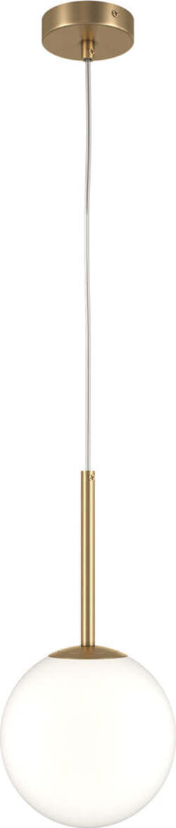 Lampadario-Minimal-Basic-Form-Medio-In-Metallo-Oro-1-Luce-E-Diffusore-Bianco