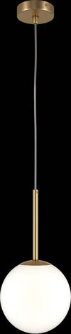 Lampadario-Minimal-Basic-Form-Medio-In-Metallo-Oro-1-Luce-E-Diffusore-Bianco