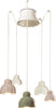 Lampadario-Mix-Vintage-Decò-Berimbau-Ceramica-3-Luci-E27