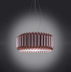Lampadario-Moderno-3-Luci-Louise-In-Polilux-Rosa-Metallico-Made-In-Italy