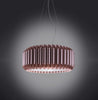 Lampadario-Moderno-3-Luci-Louise-In-Polilux-Rosa-Metallico-Made-In-Italy