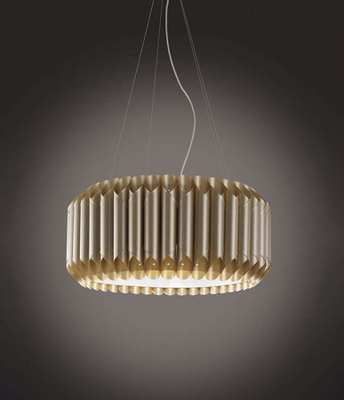 Lampadario-Moderno-5-Luci-Louise-In-Polilux-Oro-Made-In-Italy