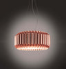 Lampadario-Moderno-5-Luci-Louise-In-Polilux-Rame-Made-In-Italy