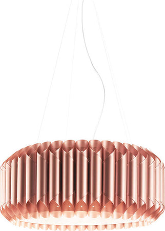 Lampadario-Moderno-5-Luci-Louise-In-Polilux-Rame-Made-In-Italy