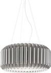 Lampadario-Moderno-5-Luci-Louise-In-Polilux-Silver-Made-In-Italy
