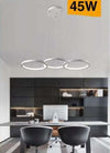 Lampadario Moderno A Sospensione Led 3 Cerchi 45watt Luce 3000k 4000k 6500k B63b Illuminazione/Illuminazione per interni/Lampadari lampade a sospensione e plafoniere/Lampadari Trade Shop italia - Napoli, Commerciovirtuoso.it
