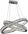 Lampadario Moderno A Sospensione Led Luce 6500k 40 W Cristalli Anelli Ovali B49 Casa, arredamento e bricolage > Illuminazione da interno > Lampadari Trade Shop italia - Napoli, Commerciovirtuoso.it