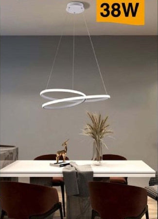 Lampadario Moderno A Sospensione Led Striscia Continua 38w Luce 6500k 4000k B62-b Casa, arredamento e bricolage > Illuminazione da interno > Lampadari Trade Shop italia - Napoli, Commerciovirtuoso.it