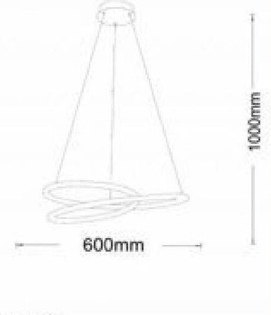 Lampadario Moderno A Sospensione Led Striscia Continua 38w Luce 6500k 4000k B62-b Casa, arredamento e bricolage > Illuminazione da interno > Lampadari Trade Shop italia - Napoli, Commerciovirtuoso.it