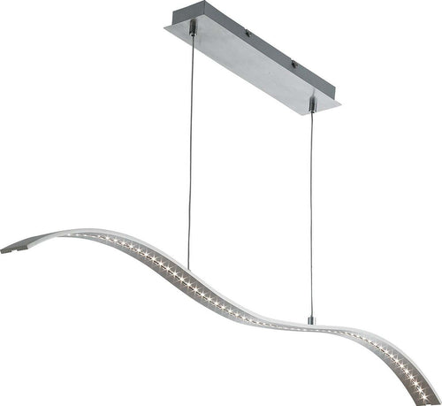 Lampadario-Moderno-Ala-Acciaio-Argento-Marrone-Led-10W-3000K