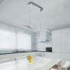 Lampadario-Moderno-Ala-Acciaio-Argento-Marrone-Led-10W-3000K