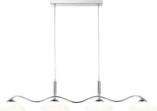 Lampadario-Moderno-Alessio-Ferro-Cromo-Vetro-Bianco-4-Luci-G9