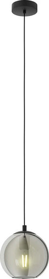 Lampadario-Moderno-Ariscani-1-Luce-Acciaio-Nero