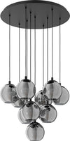 Lampadario-Moderno-Ariscani-10-Luci-Acciaio-Nero