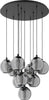 Lampadario-Moderno-Ariscani-10-Luci-Acciaio-Nero