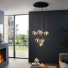 Lampadario-Moderno-Ariscani-10-Luci-Acciaio-Nero