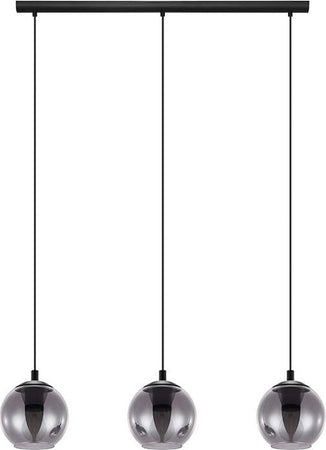 Lampadario-Moderno-Ariscani-3-Luci-Acciaio-Nero