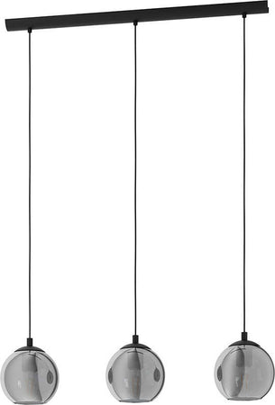 Lampadario-Moderno-Ariscani-3-Luci-Acciaio-Nero